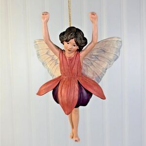 Cicely Mary Barker Flower Fairies Fuchsia Fairy #86991 Ornament